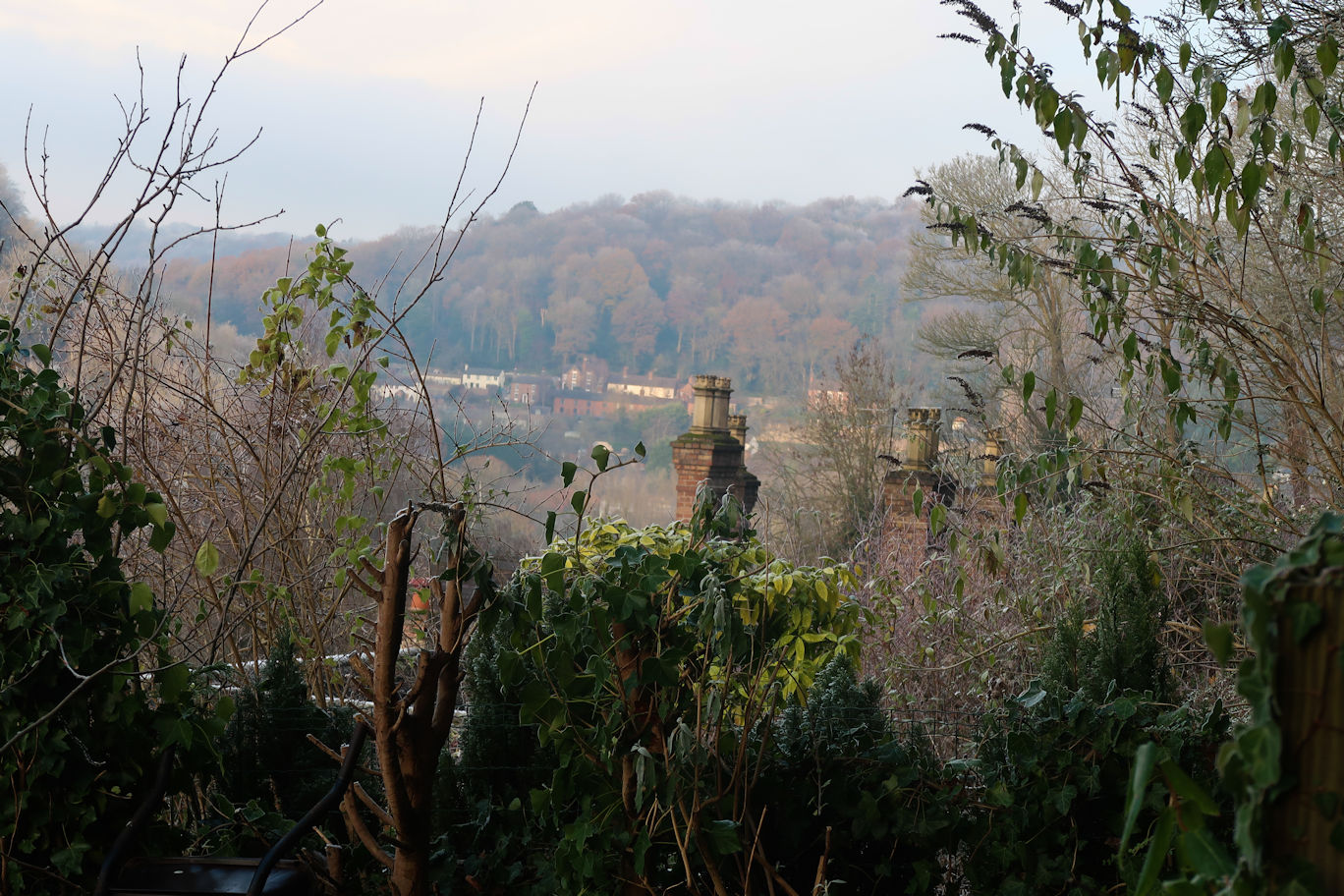 Overlooking Ironbridge